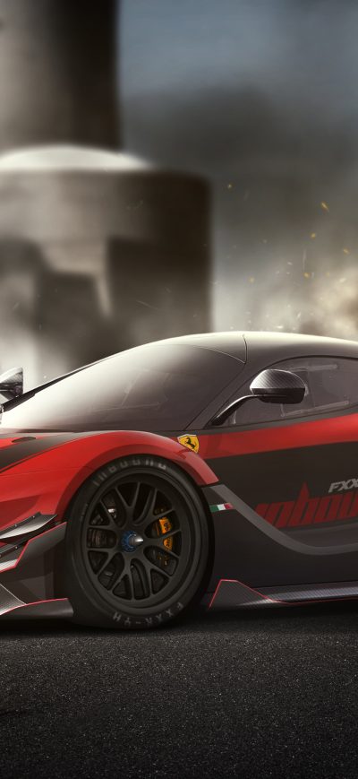Fond d'écran iPhone Ferrari LaFerrari FXXK