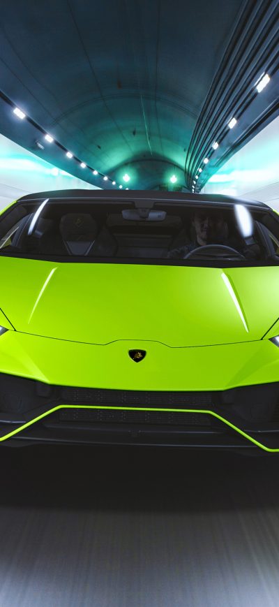 Fond d'écran iPhone Lamborghini Huracan EVO Fluo Capsule 2020 4k