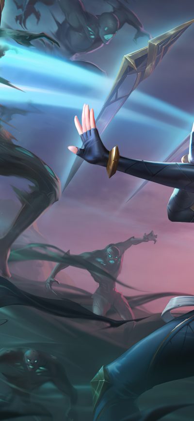 Fond d'écran iPhone Ruined King Irelia League Of Legends 4k