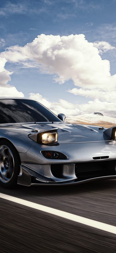 Fond d'écran iPhone Mazda RX 7 FD3S RE Amemiya