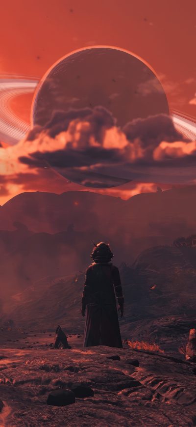Fond d'écran iPhone 2023 No Mans Sky 4k