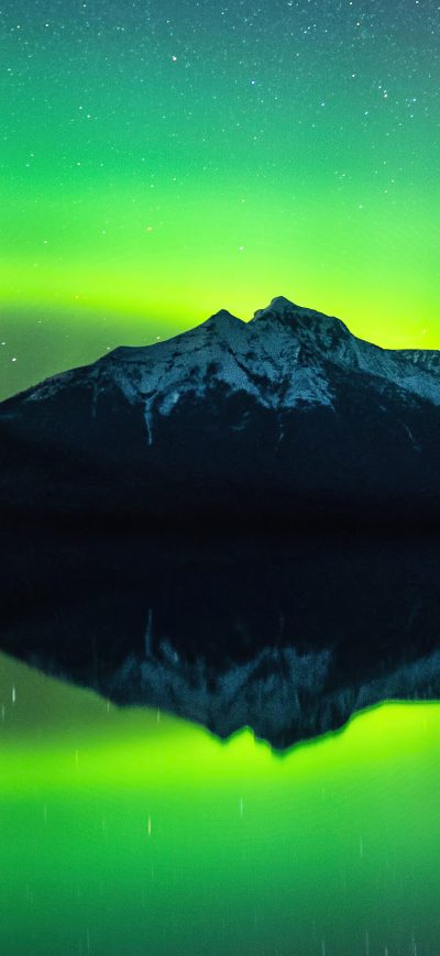 Fond d'écran iPhone Aurora Borealis From Montana