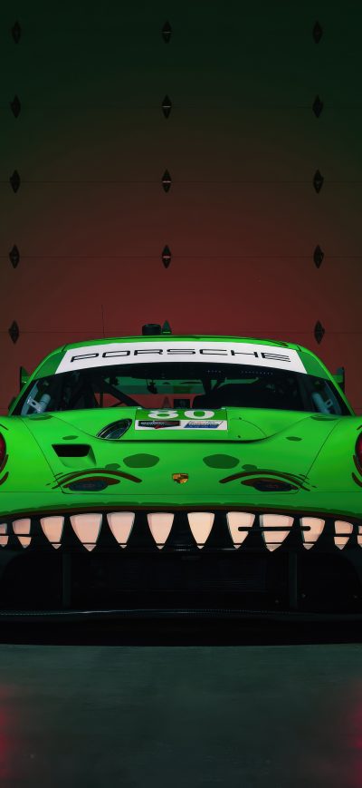 Fond d'écran iPhone 2023 Porsche 911 GT3 Rawr Front 5k