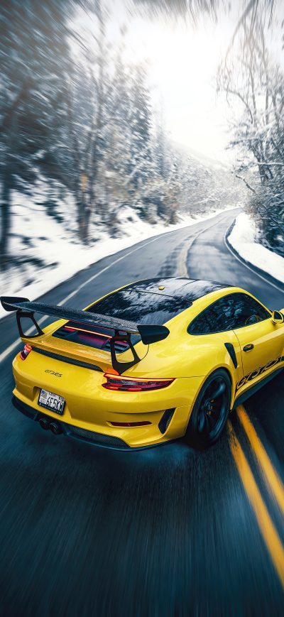 Fond d'écran iPhone Porsche Gt3rs 5k