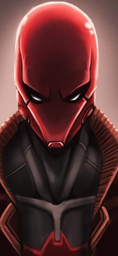 Fond d'écran iPhone Red Hood Digital Fan Art 5k