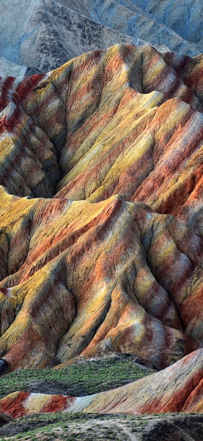 Fond d'écran iPhone Rocks Landscape Vivid Mountains