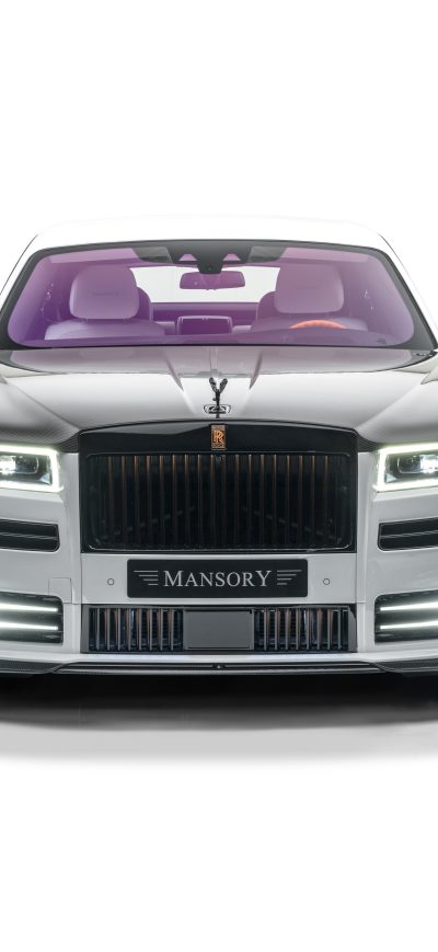 Fond d'écran iPhone Mansory Rolls Royce Ghost 2021 8k