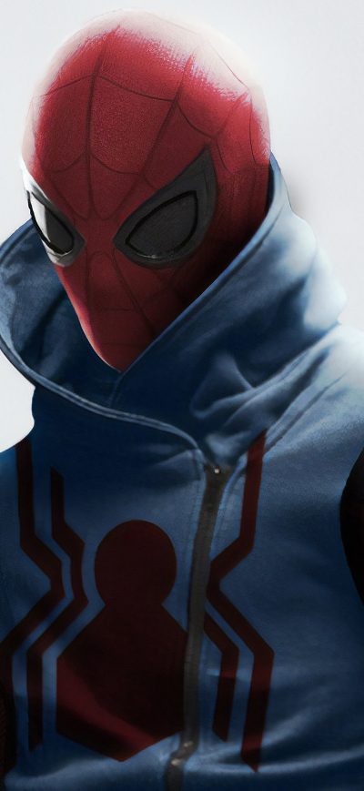 Fond d'écran iPhone Scarlet Spiderman 4k