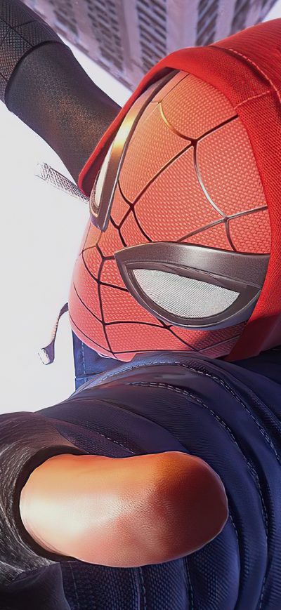 Fond d'écran iPhone Spider Man Miles Morales In City 4k
