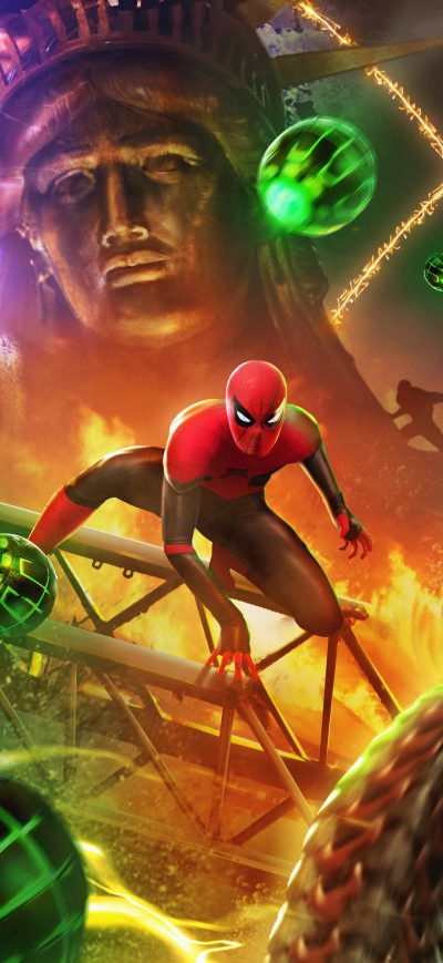 Fond d'écran iPhone Spider Man No Way Home 2022 8k