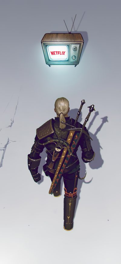 Fond d'écran iPhone The Witcher Netflix 4k