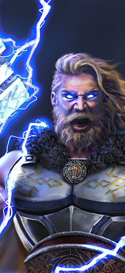 Fond d'écran iPhone Thor God Of Thunder 5k