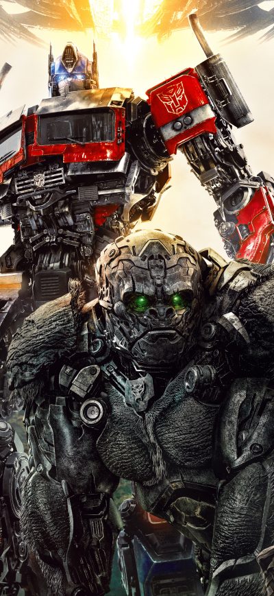 Fond d'écran iPhone Transformers Rise Of The Beasts 8k