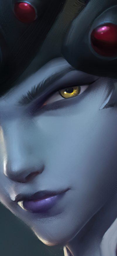 Fond d'écran iPhone Widowmaker Brown Eyes 4k