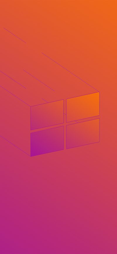 Fond d'écran iPhone Windows 10 X Minimal Logo 5k