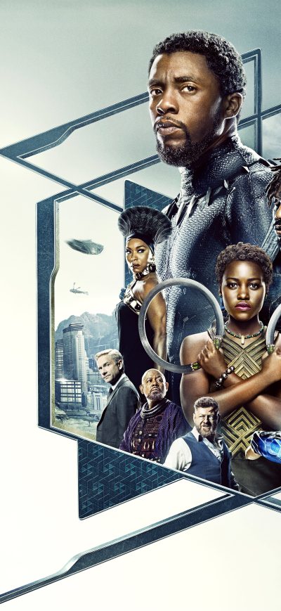 Fond d'écran iPhone Black Panther 2018 5k Poster