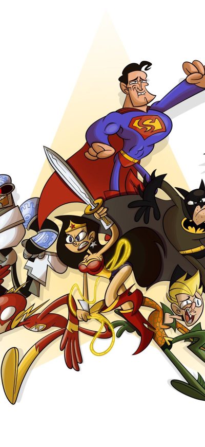 Fond d'écran iPhone Justice League Dc Comic Artwork