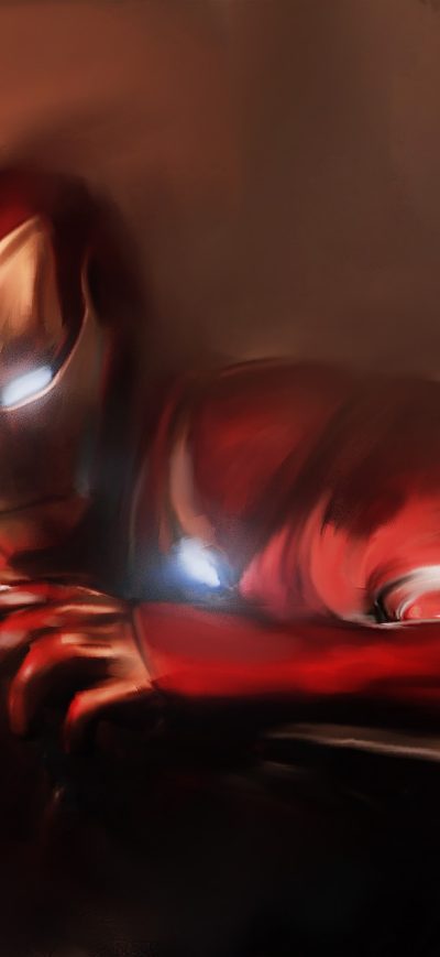 Fond d'écran iPhone Iron Man Avengers Infinity War Art