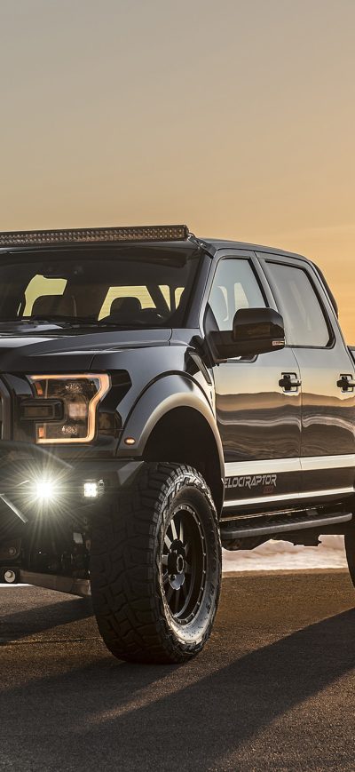 Fond d'écran iPhone 2018 Hennessey VelociRaptor Front