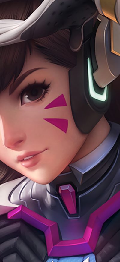 Fond d'écran iPhone DVA Overwatch Artwork