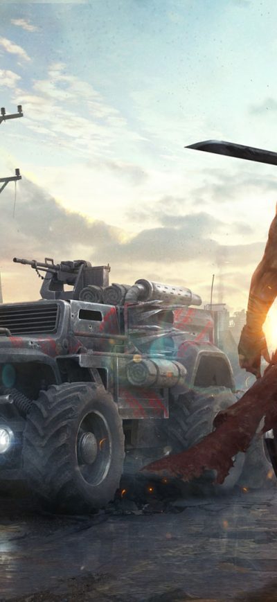 Fond d'écran Crossout sur iPhone