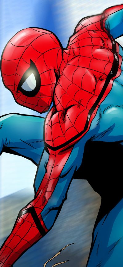 Fond d'écran iPhone Spiderman 4k Artworks