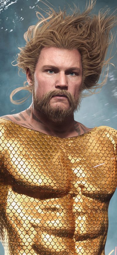 Fond d'écran iPhone Aquaman Digital Artwork