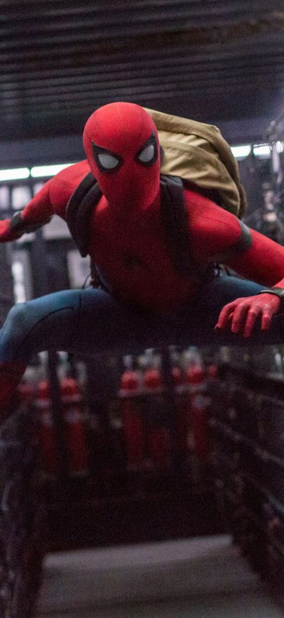 Fond d'écran Spider Man Homecoming sur iPhone