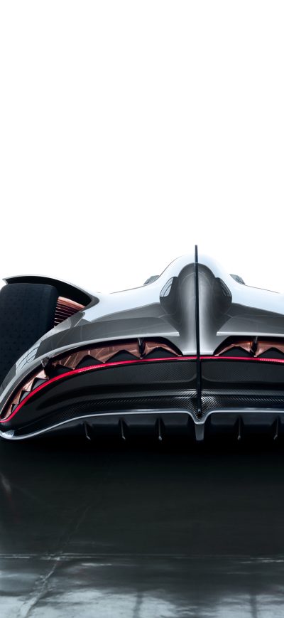 Fond d'écran iPhone Mercedes Benz Vision EQ Silver Arrow 2018 Rear