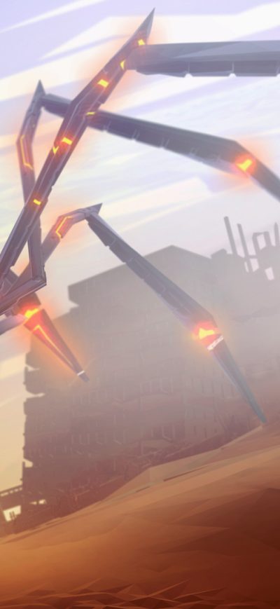 Fond d'écran Aaero PS4 Madfellow Games 4k sur iPhone