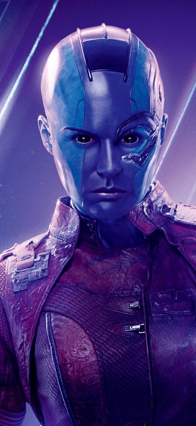 Fond d'écran iPhone Nebula In Avengers Infinity War 8k Poster
