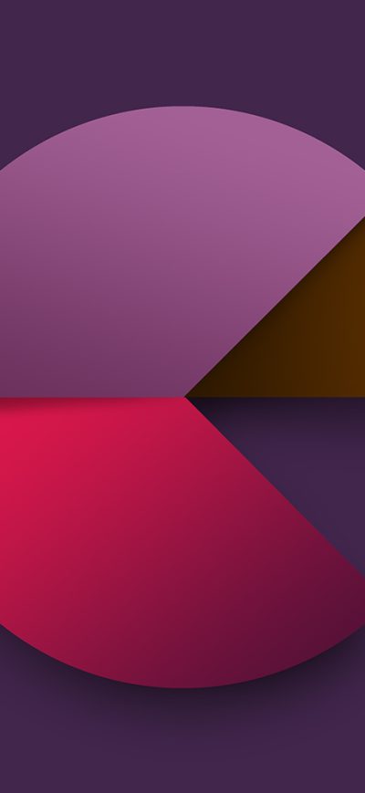 Fond d'écran Purple Geometric Figures sur iPhone