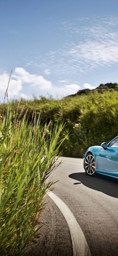 Fond d'écran iPhone Porsche Cayman 4k