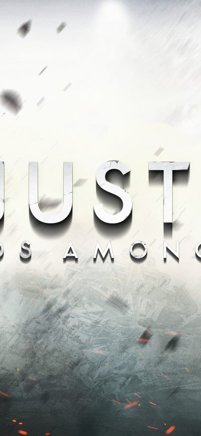 Fond d'écran iPhone Injustice Gods Among Us BVS Key Art