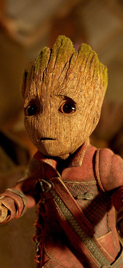 Fond d'écran iPhone Baby Groot Guardians Of The Galaxy Vol 2