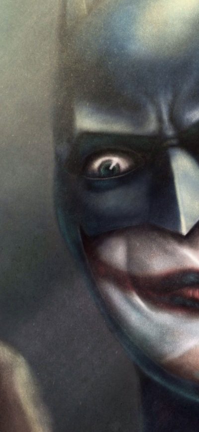Fond d'écran Batjoker sur iPhone