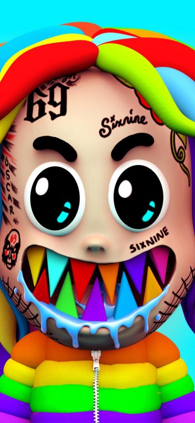 Fond d'écran iPhone 6ix9ine GOOBA
