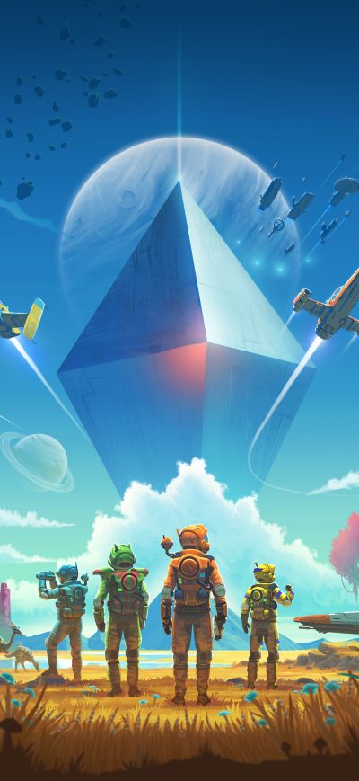 Fond d'écran iPhone No Mans Sky 8k Ultrawide