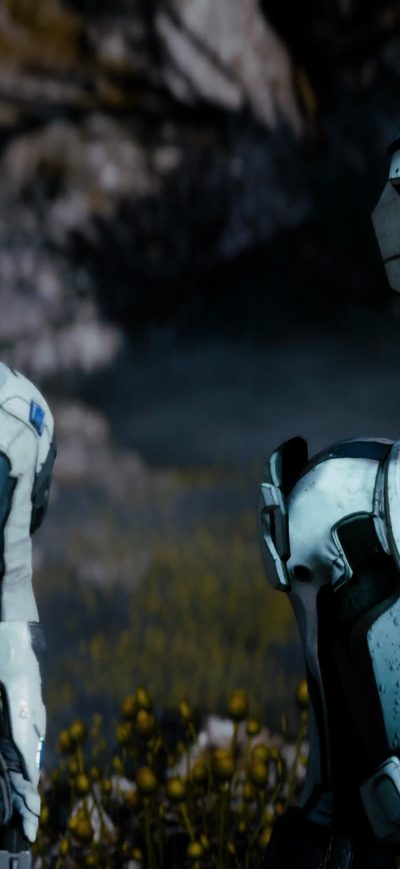 Fond d'écran iPhone Mass Effect Andromeda 4k Gameplay