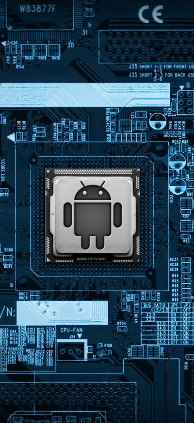 Fond d'écran iPhone Android Circuit Board