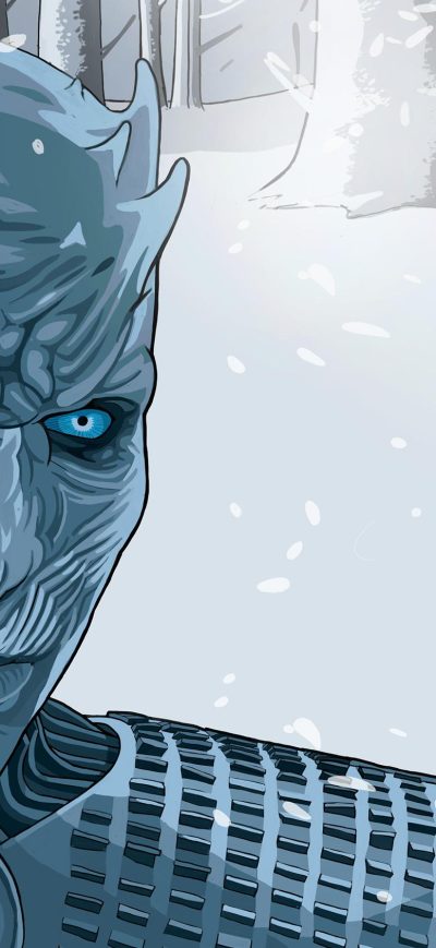 Fond d'écran iPhone White Walker Illustration