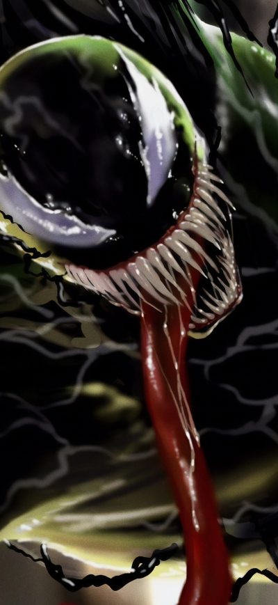 Fond d'écran iPhone Venom 5k Fan Artwork