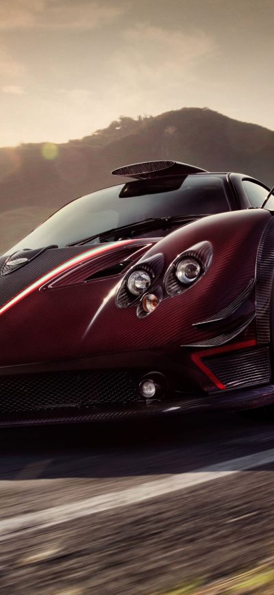 Fond d'écran iPhone Pagani Zonda Fantasma Evo 2017