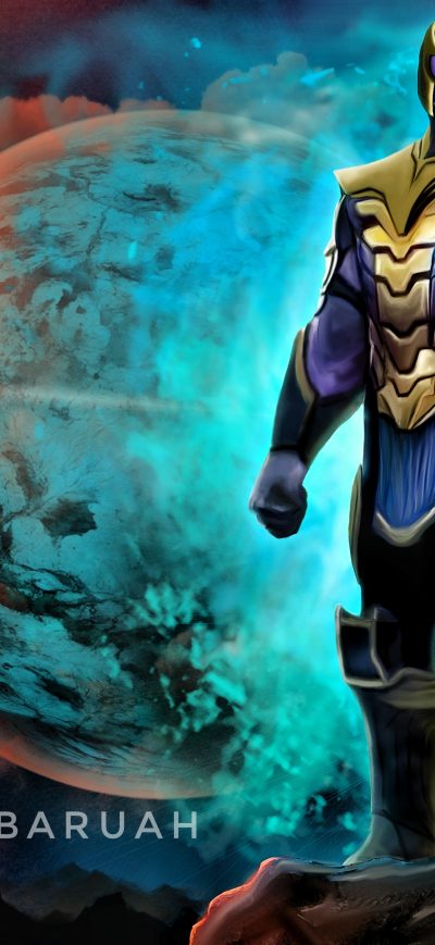 Fond d'écran iPhone The Mad Titan Artwork 5k
