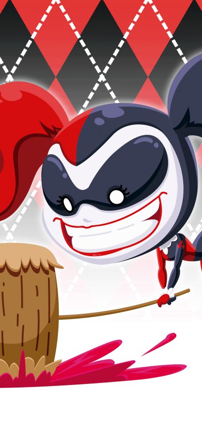 Fond d'écran iPhone Harley Quinn Killing Bats