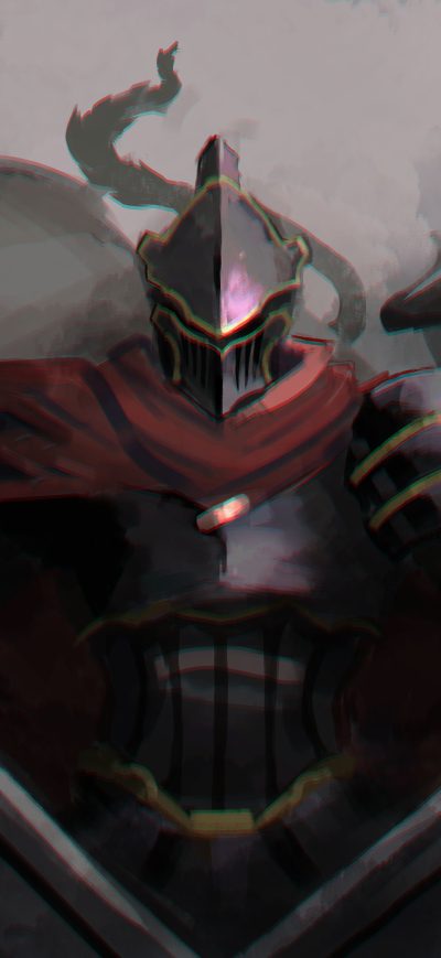 Fond d'écran iPhone Overload Anime Ainz Ooal Gown 5k