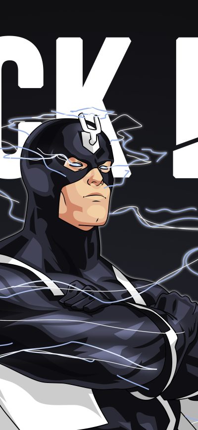 Fond d'écran iPhone Black Bolt