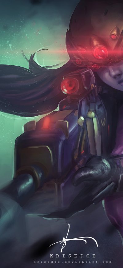 Fond d'écran iPhone Widowmaker Overwatch 4k