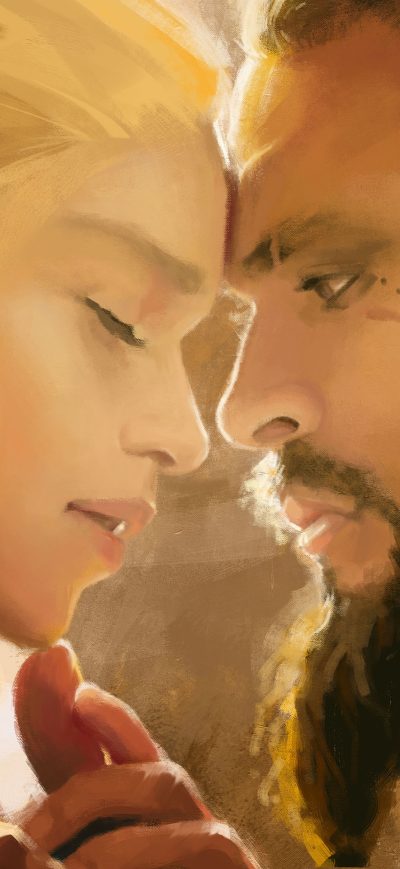 Fond d'écran iPhone Khal Drogo And Daenerys Love