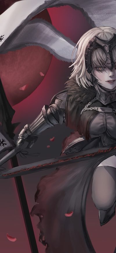 Fond d'écran iPhone Jeanne DArc Alter Avenger Fate Grand Order